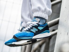 美产 New Balance 新百伦 M998NE 3M 蓝黑美洲限定复古鞋